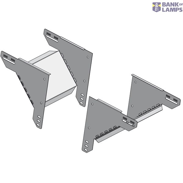 VERTICAL T-PIECE FLAT 200 H=60 (A2) image 1