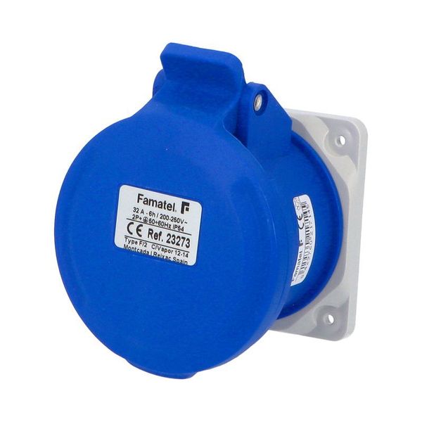 Built-in socket 23273 IP44/230V/32A/3P image 2