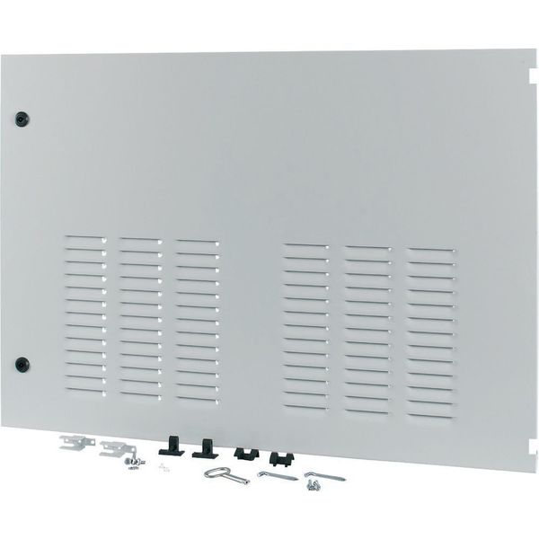 XTSZDSQV4R-H700W1000 Section wide door, ventilated, right, HxW=700x1000mm, IP42, grey image 4