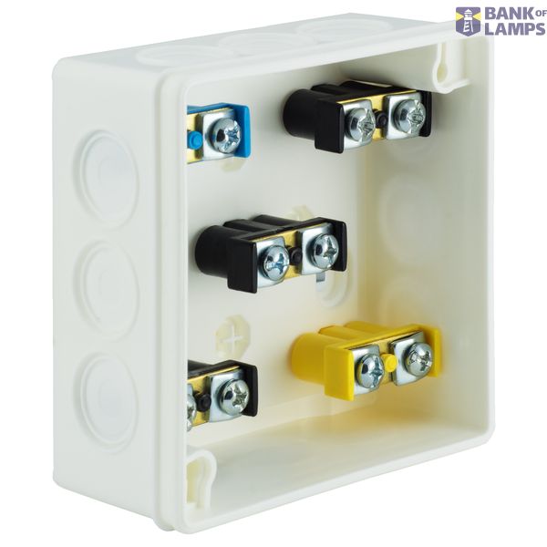 Installation surface Box VP-03-51, With terminals 1-4 mm², Lid click-clack, IP55 image 1