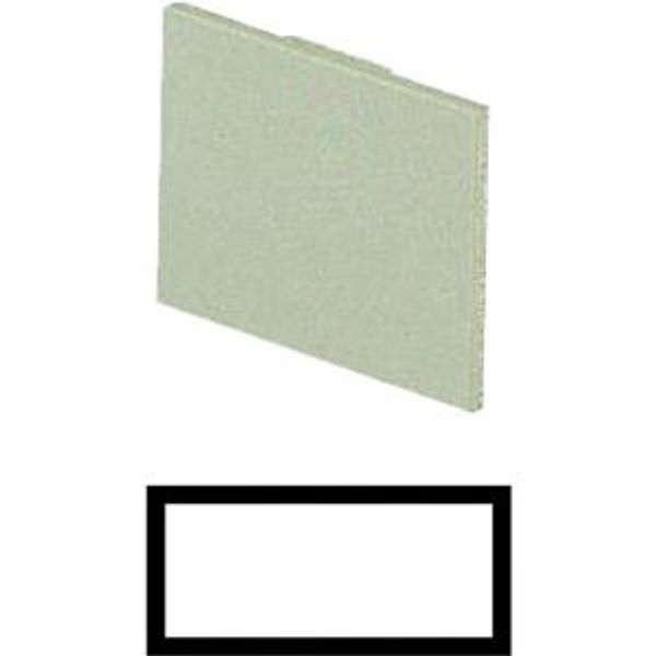 02SQ25 Insert label, AL, blank image 4