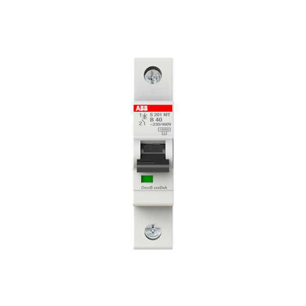 S201MT-B40 Miniature Circuit Breakers MCBs - 1P - B - 40 A image 3