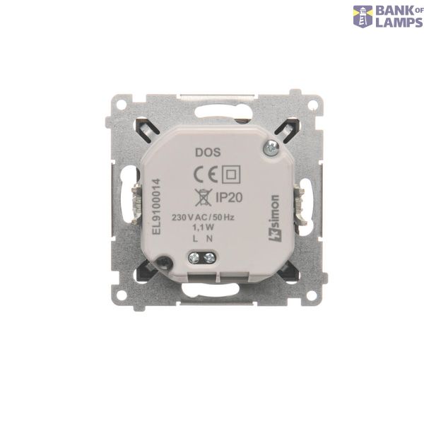 HDMI double socket, module, champagne matt, HDMI Standard: HDMI 1.4 image 1
