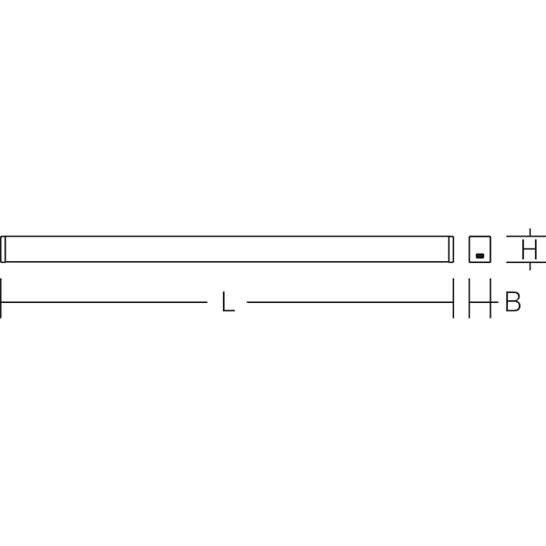 Less is more 50, 34 W, 3850 lm, 830, black, on/off Ceiling and wall lu image 4