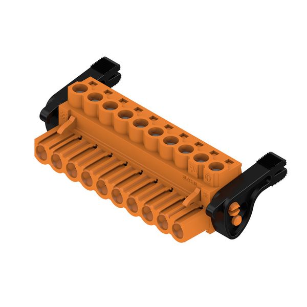 PCB plug-in connector, female plug, 5.08 mm, Number of poles: 10, 180°, Clamping yoke connection, Clamping range, max. : 4 mm², Box image 2