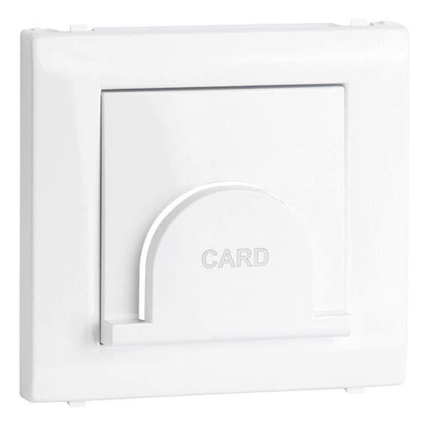 COV PLATE F/ CARD-SYSTEM TIMER SWITCH WH image 1