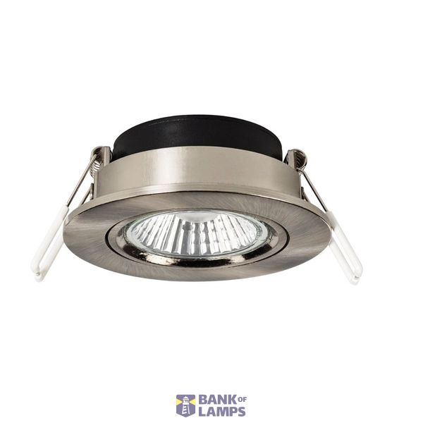 Downlight slim 200-240V  6W 2700K 400Lm 36D Ra90 Dim nickel image 1
