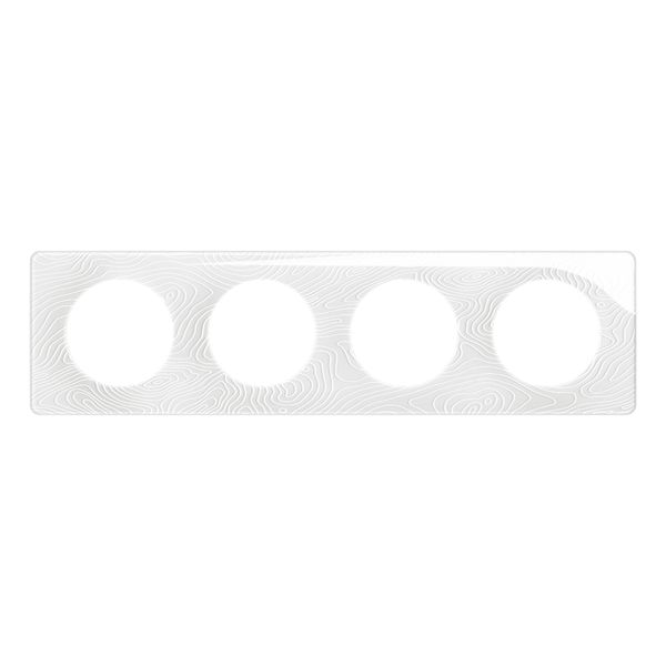 PLATE 4 GANG RELIEFED WHITE image 6