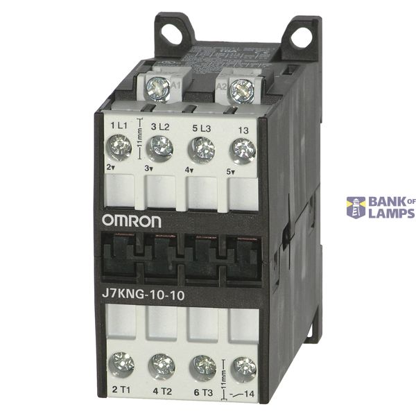 Contactor (DC-coil), 3-pole, 4 kW; 10 A AC3 (400 VAC) + 1 NO, 24 VDC, image 1