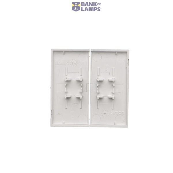 Two-way switch, (module), 10AX, quick connection, white image 1