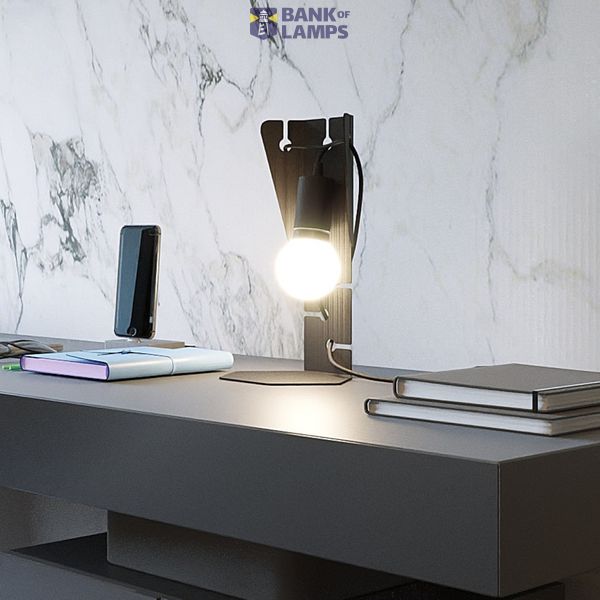 ARBY DESK LAMP BLACK E27 1X60W IP20 image 7
