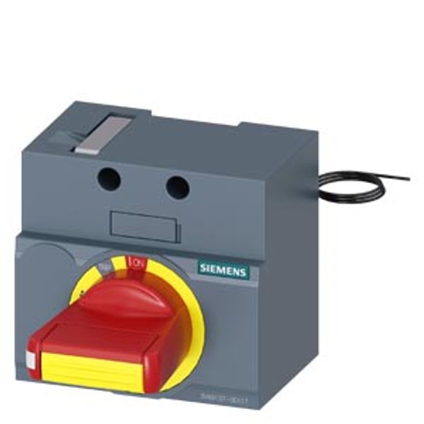 front mounted rotary operator EMERGENCY OFF IEC IP30/40 24 V DC lighting kit accessory for: 3VA51 image 1