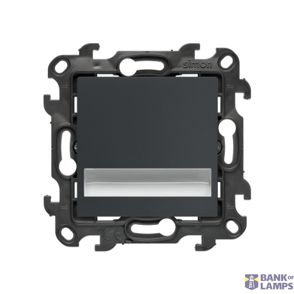 LED luminaire, 230V, (module), Simon 24, IP20, graphite mat, Col. temp.: 3000°K image 1