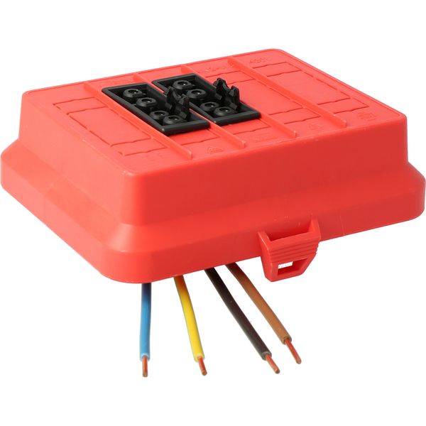 AK2-W5 Cover, 2x4p Wieland red image 1
