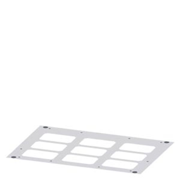 Roof plate for module inserts IP30, D: 600mm W: 850mm image 1