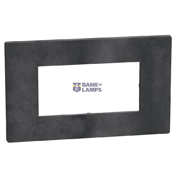 Cover Plate Light Now 4 Module Dark Grey image 1