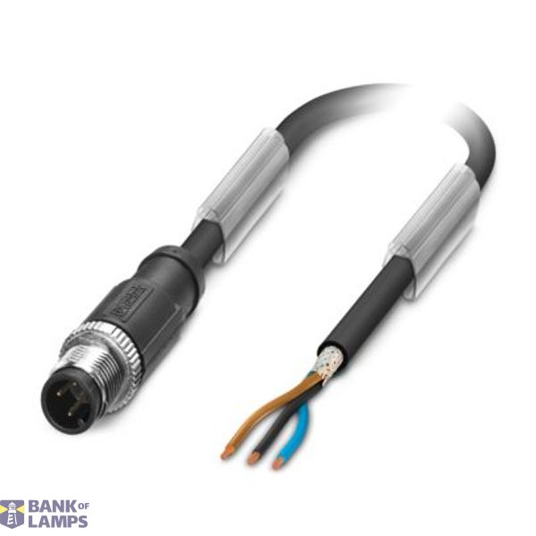 SAC-3P-M12MS/ 0,4-PUR SH - Sensor/actuator cable image 1