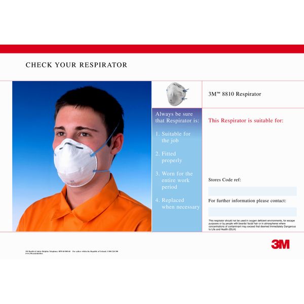 3M™ Particulate Respirator, FFP2, Unvalved, 8810 image 13