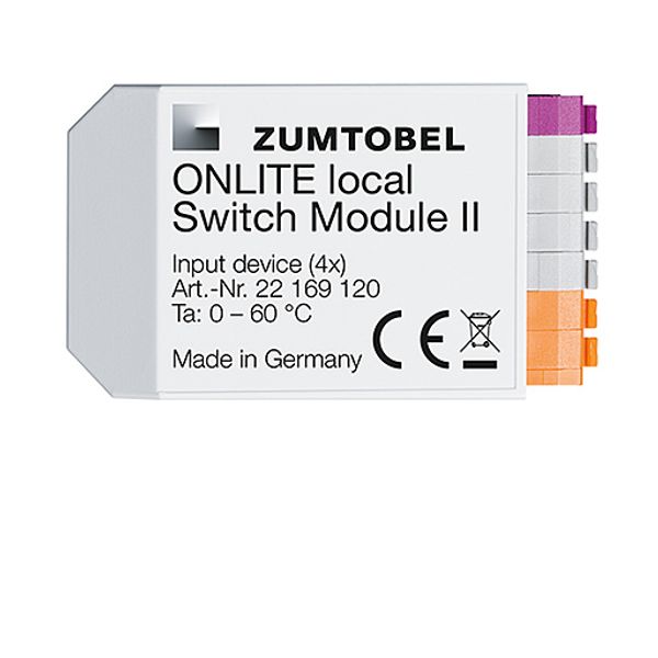 ONLITE local SWITCH MODULE II - DALI switch input device, 4x image 1