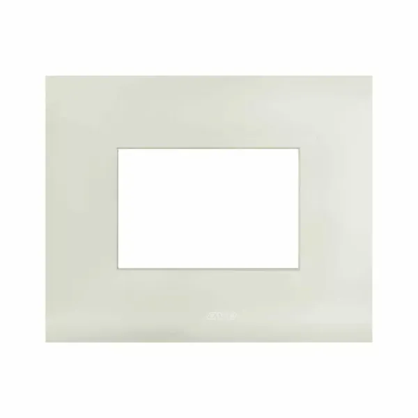 SMART 44 IVORY METAL F.PLATE  3M image 1