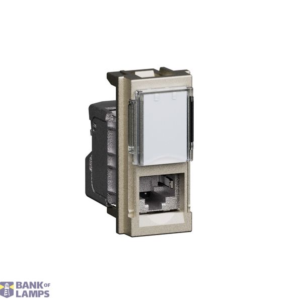 BTNET - L.NOW RJ45 TOOLLESS STP CAT6A CHAMPAGNE image 1