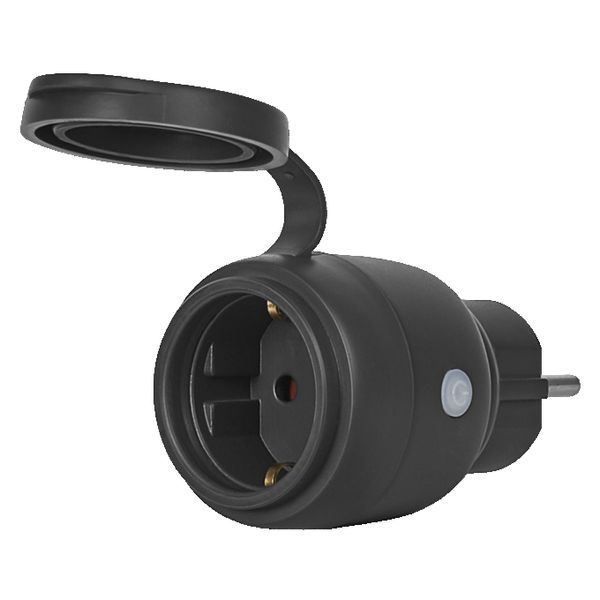 Smart compact outdoor plug Matter over WiFi EU image 1
