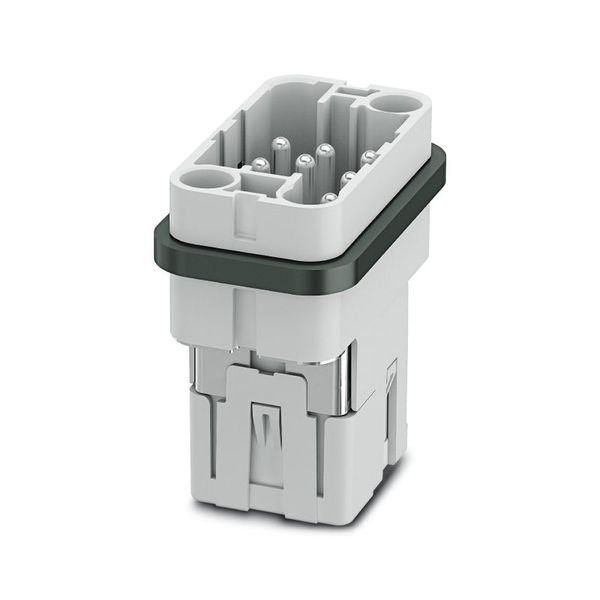 HDC insert, Male, 500 V, 16 A, Number of poles: 8, PUSH IN, Size: HQ image 1