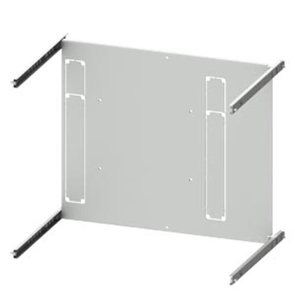 Mounting plate 3KL715, 3KA715, 3 or 4-pole, H: 450 mm W: 600 mm image 1