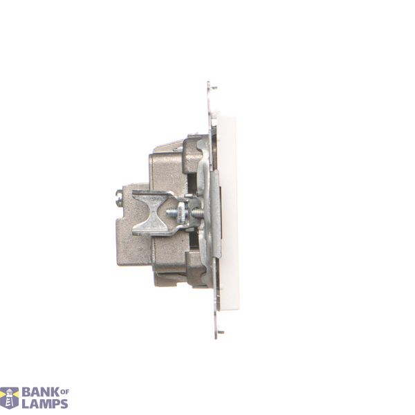 Blind element with metal support, white image 1