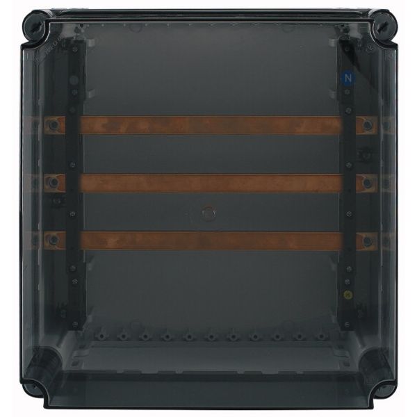CI44-S60-250/3 Busbar panel enclosure with transparent cover, 250A, 3-pole image 1