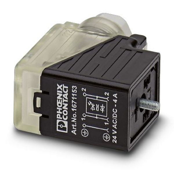 SACC-V-3CON-PG9/B-1L-S - Valve connectors image 2