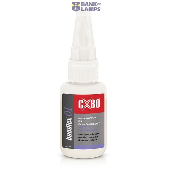BONDICX 01 20g     -    klej błyskawiczny image 1