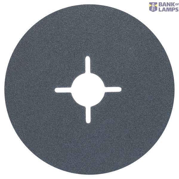 Fibre sanding disc R574, Best for Metal D= 115 mm; G= 120 image 1