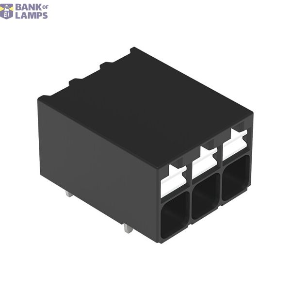 THR PCB terminal block push-button 1.5 mm² black image 1