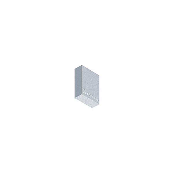 SUP2 TRACK U END PLATE ELECTR CON SR - Cover plate image 1