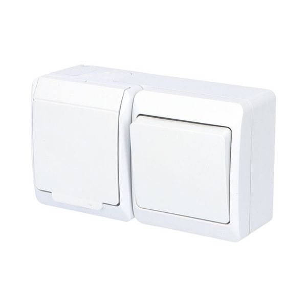 HERMES SOCKET 2P+Z + SINGLE POLE SWITCH image 3