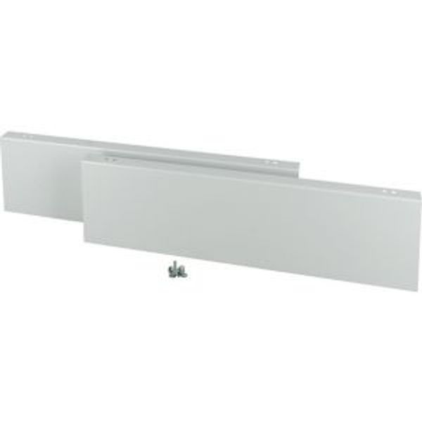 XLSPL2SC8 Plinth, side panels for HxD 200 x 800mm, grey image 2
