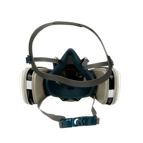3M™ Reusable Half Face Mask Respirator, Quick Latch, Small, 6501QL image 7
