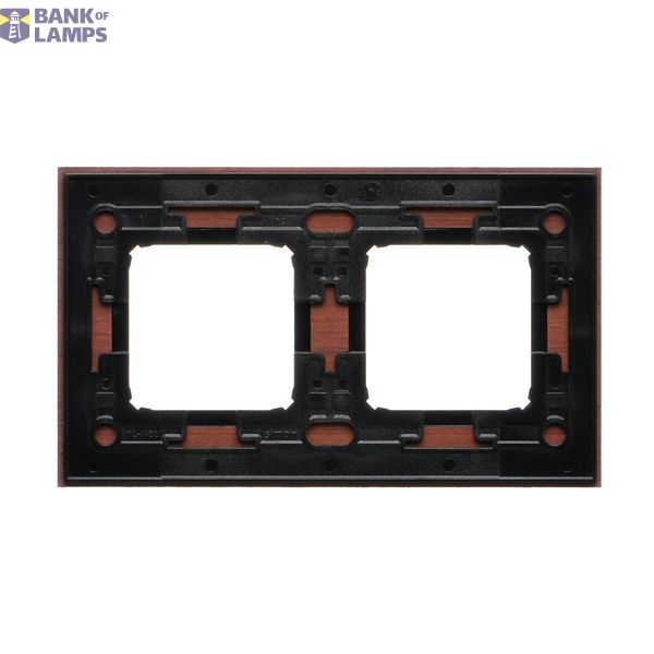 RTV pass-through aerial socket, atten.: 10dB, Gold matt, metalic image 1