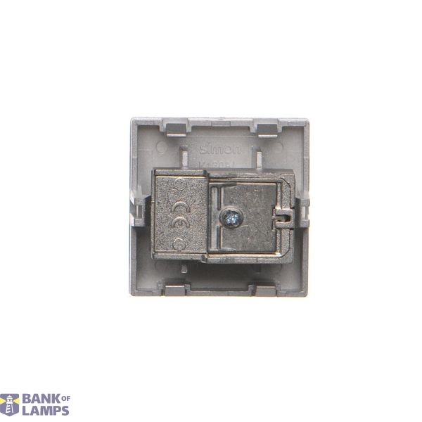 IP44 single socket outlet without frame seal - same color flap&cframe, 16A, white image 1