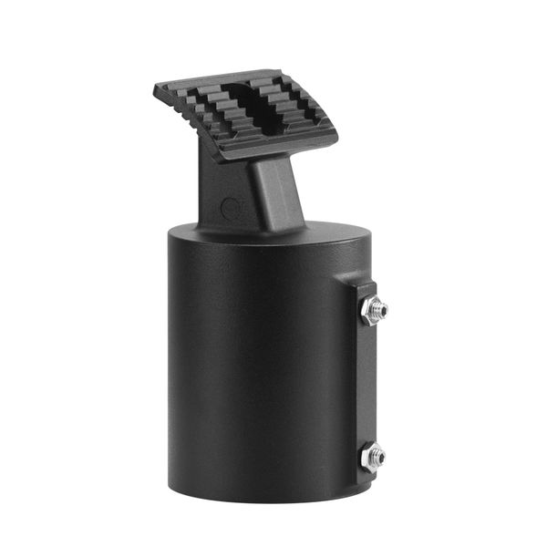 SPIDER+ POST POLE TOP BRACKET Ø 76MM BLACK image 2