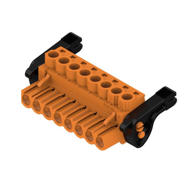 PCB plug-in connector, female plug, 5.00 mm, Number of poles: 8, 180°, Clamping yoke connection, Clamping range, max. : 4 mm², Box image 2