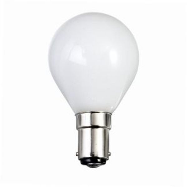 Incandescent Bulb 40W Frosted Golf B15d image 1