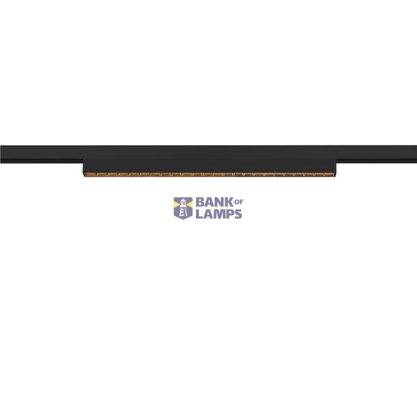IN-LINE 44 48V TRACK, Darklight Reflector, DALI, spot, black / black, 14W, 1180lm, 2700K, CRI90, 35° image 1