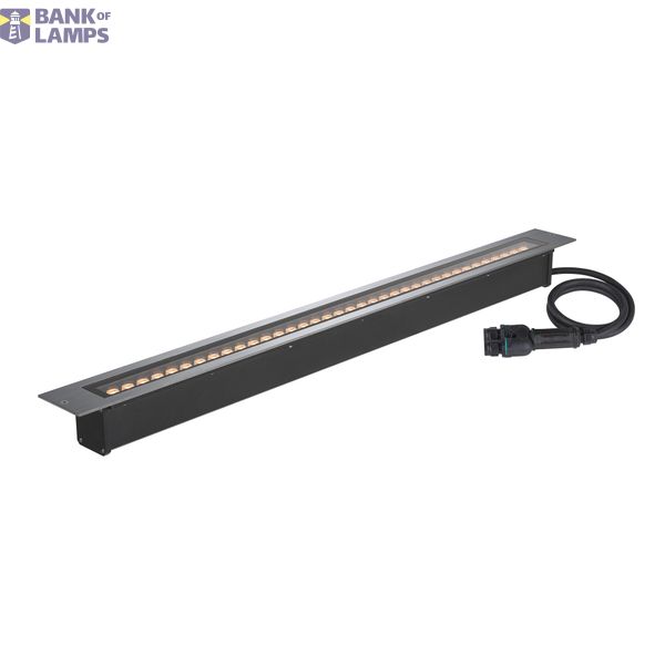 DASAR® 1200, recessed floor light, 34W, 3000K, IP65/IP67, square, stainless steel image 1