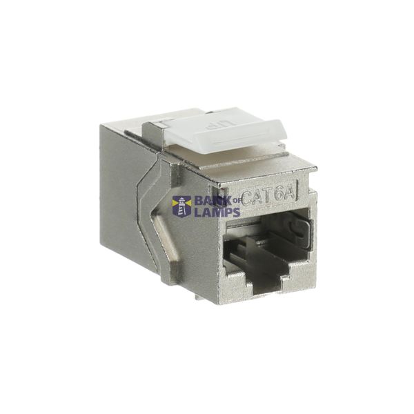0229/06-500 Keystone Modular Jack 2x RJ45 Cat.6A 8(8) silver image 2