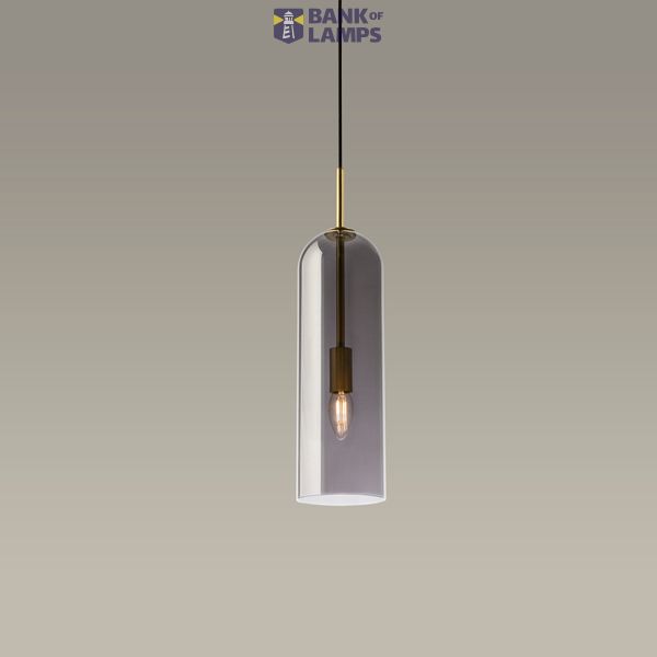 Pendant Glam 385mm for Deltatrack E14 23W Matte gold image 1