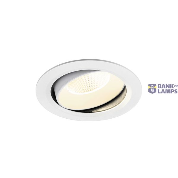 NUMINOS© MOVE XL, recessed CL 4000K, 20ø, IP20, round, wh image 1