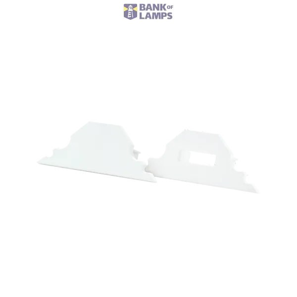 STRIPLINE ENDCOVER KIT CORNER VALKOINEN image 1