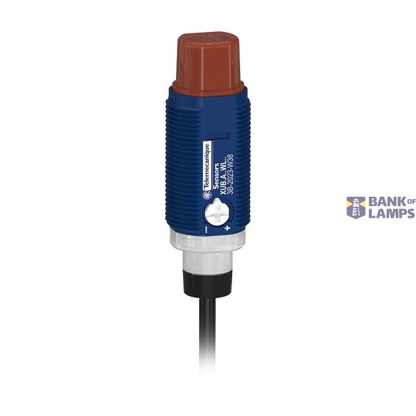 PHOTOELECTRIC SENSOR CYLINDRICAL PLASTIC ANGLE PROXIMITY MED SN0.5M NP image 1
